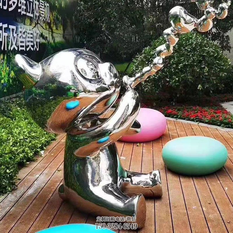 钢铸小猫雕塑 景区动物雕塑优选 不锈钢猫雕塑装饰精品 钢铸小猫雕塑 景区动物雕塑优选 不锈钢猫雕塑装饰精品